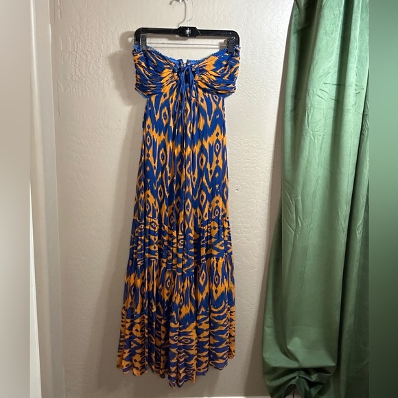 Anthropologie Verb by Pallavi Singhee Cut-Out Midi Dress Size Small - - Picture 10 of 11